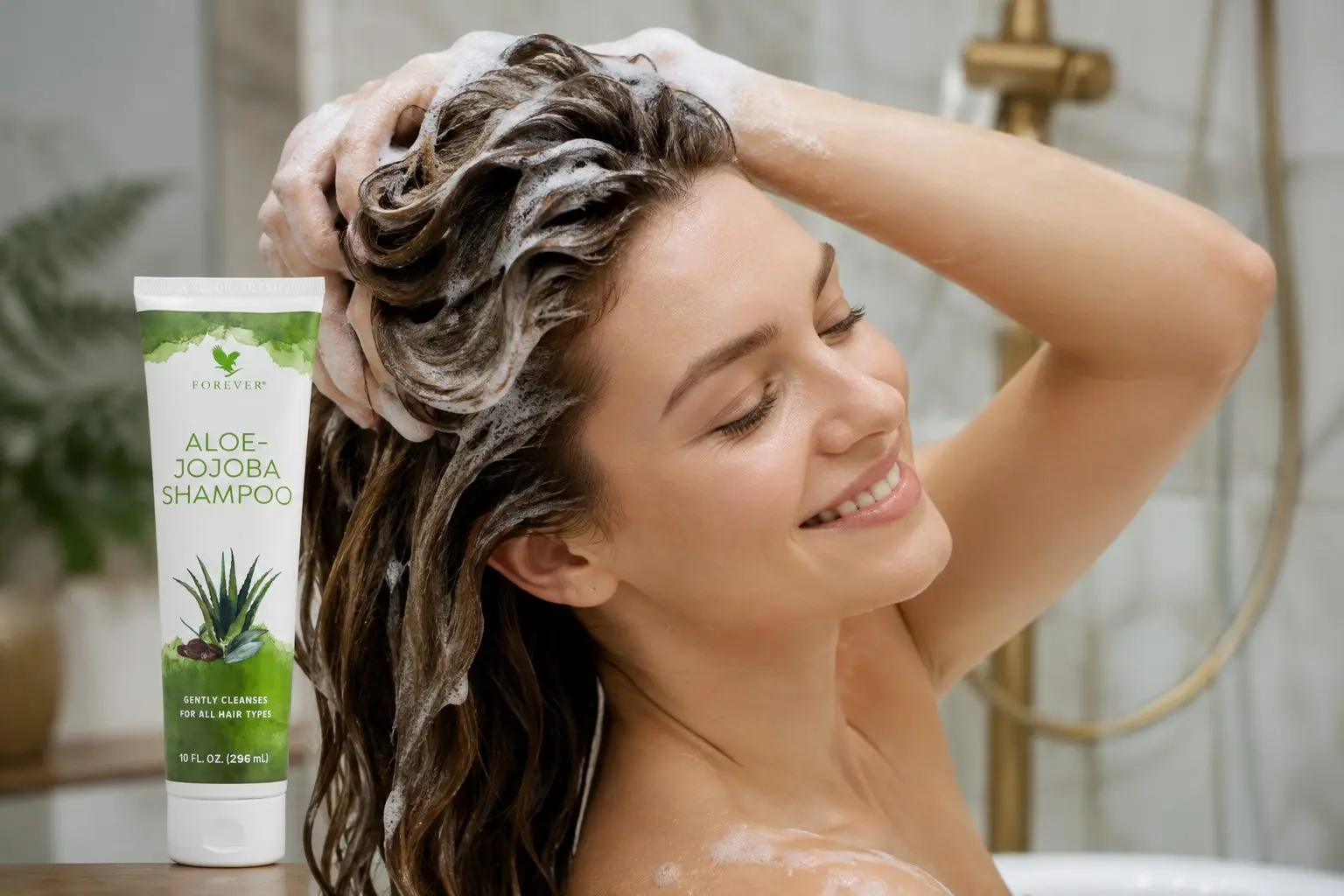 Aloe-Jojoba Shampoo – ergänzendes Foto