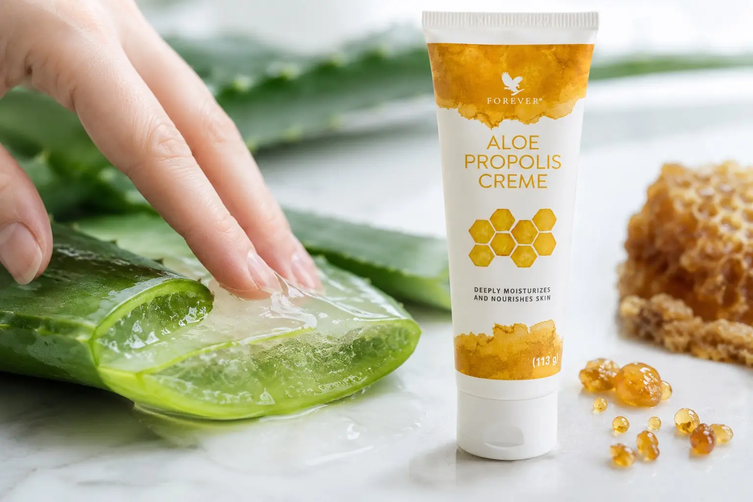 Aloe Propolis Creme – ergänzendes Foto