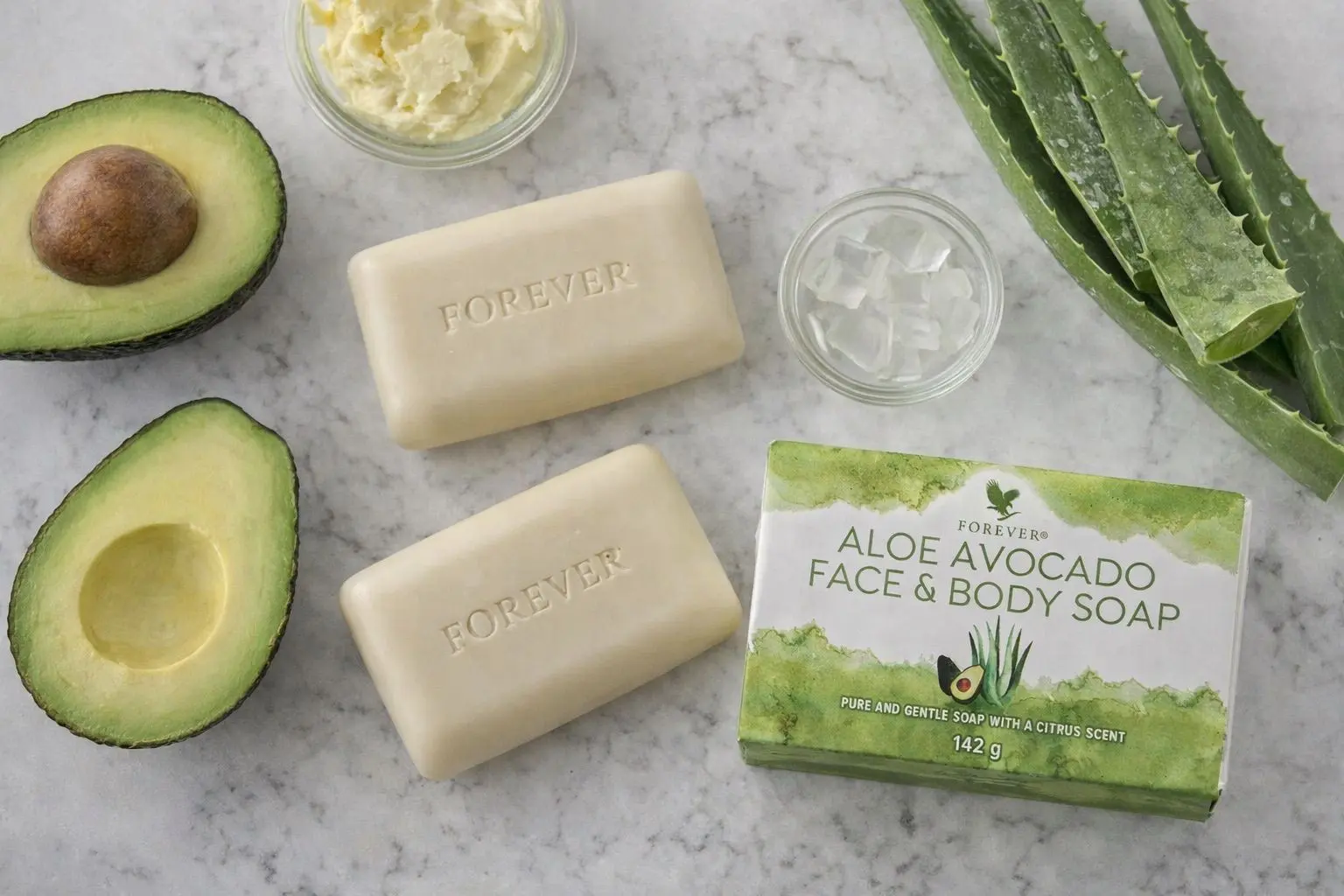 Avocado Face & Body Soap – ergänzendes Foto