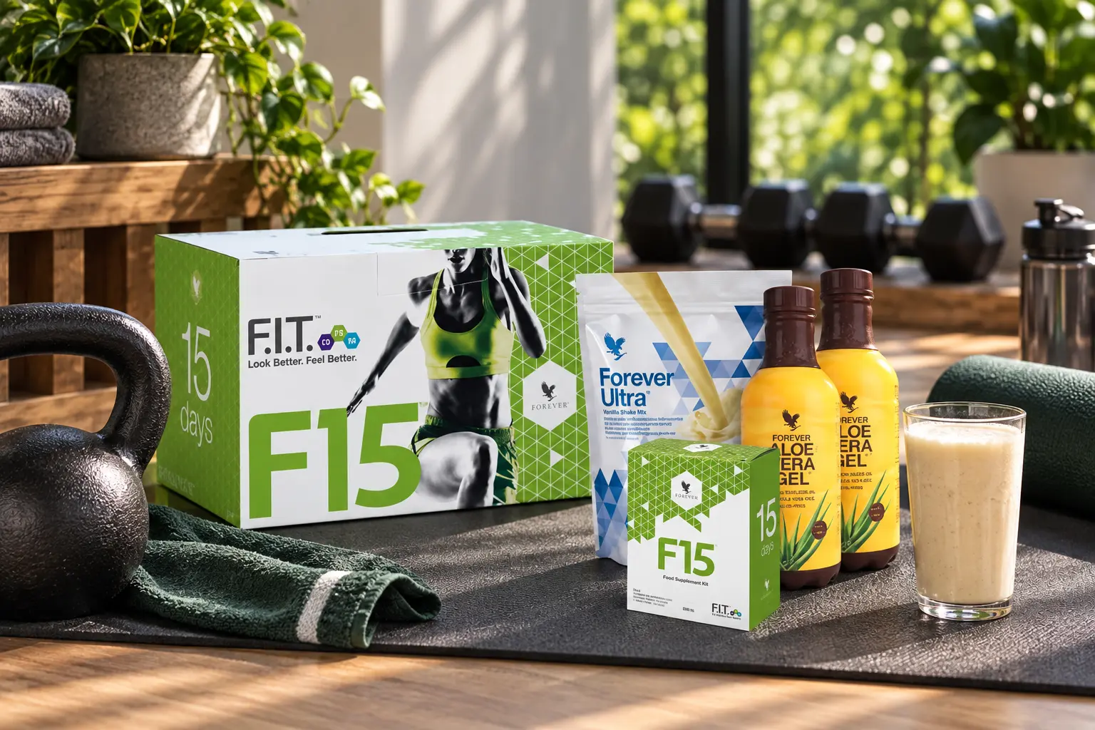 F15 Advanced Vanilla in einer Produkt- und Alltagsszene