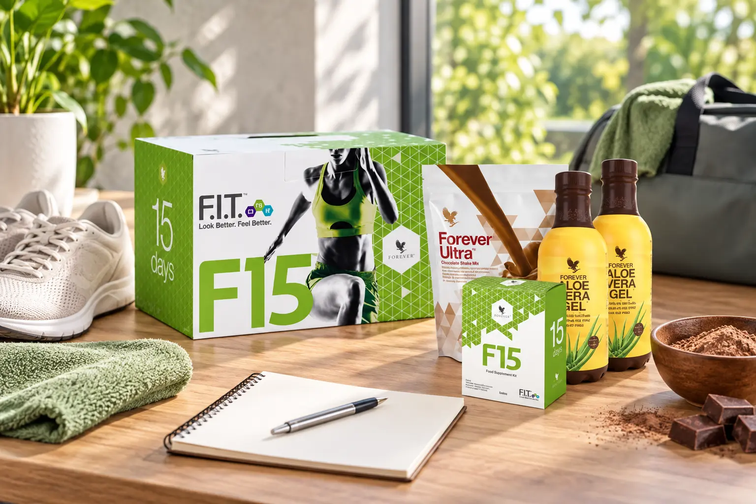 F15 Beginner Chocolate in einer Produkt- und Alltagsszene
