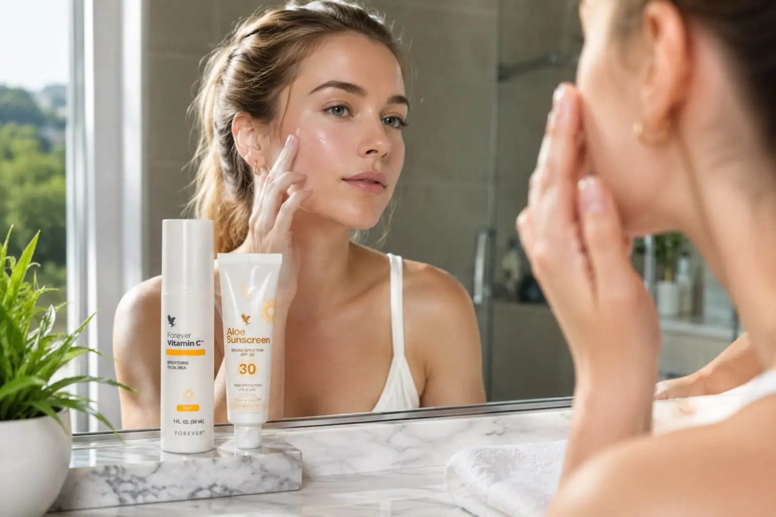 Forever Vitamin C Brightening Facial Milk – ergänzendes Foto