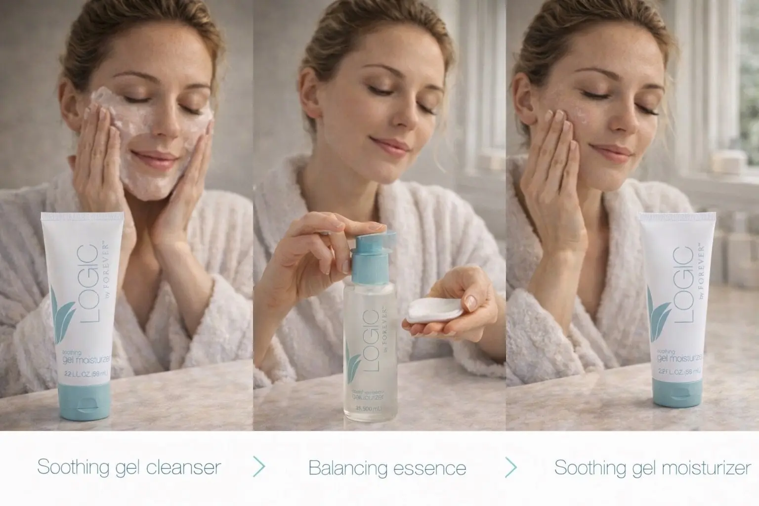 Logic Aloe Soothing Gel Moisturizer – ergänzendes Foto